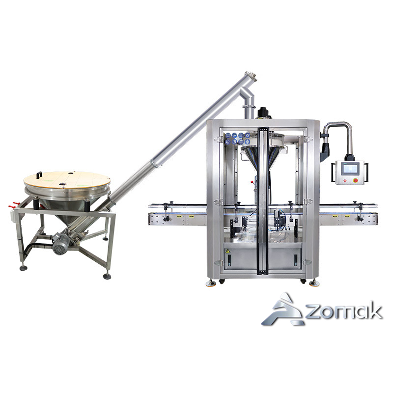 High-Speed Automated Powder Filling and Packaging Line